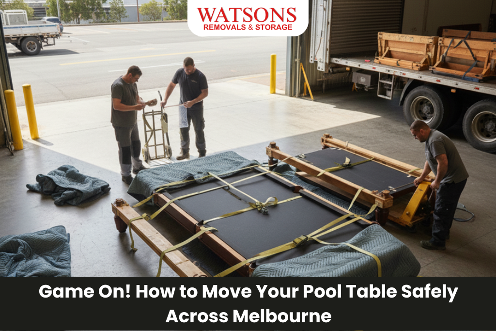 Safe Pool Table Movers in Melbourne | Watsons Removals